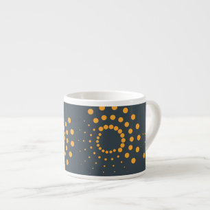 Tasse Expresso Art motif géométrique moderne, simple et abstrait