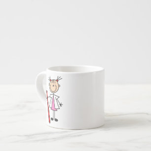 Tasse Expresso Assistante Dentaire Avec Brosse à Dents