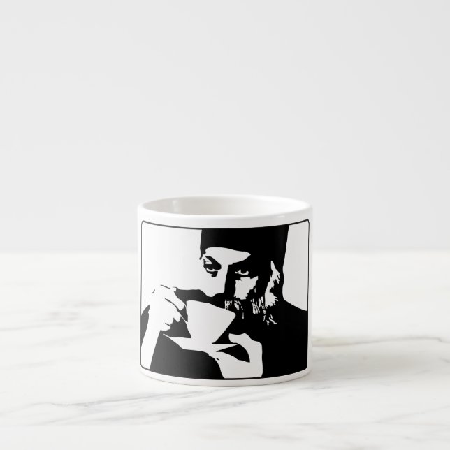 Tasse Expresso attaque l'osho de café (Devant)