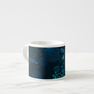 Tasse Expresso Au fond de l'océan