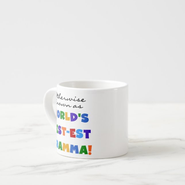 Tasse Expresso Autrement connu comme les meilleurs cadeaux de gra (Devant gauche)