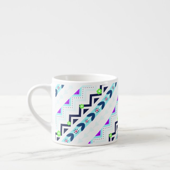 Tasse Expresso Aztec Girl (Gauche)