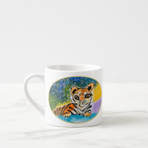 Tasse Expresso Baby Tiger "Art by Kids"