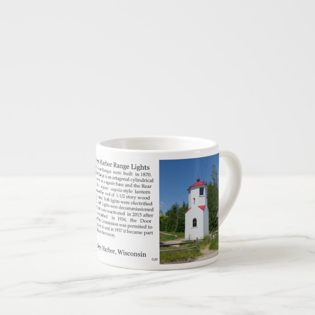Tasse Expresso Baileys Harbour Range Lights espresso mule (Devant droit)