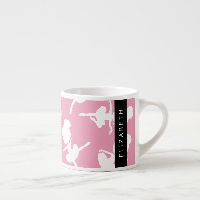 Tasse Expresso Ballerina Motif, Filles de ballet, Danse, Votre No (Droite)