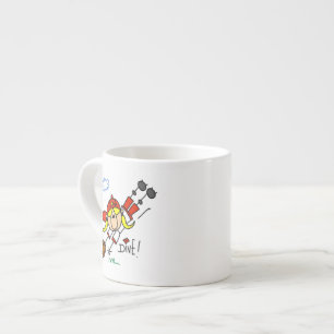 Tasse Expresso Baseball Plongeuse Filles T-shirts et Cadeaux de S