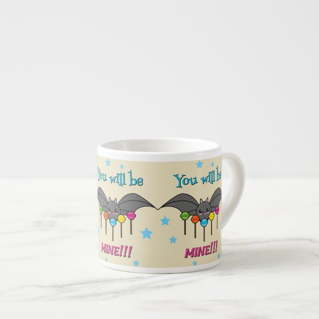 Tasse Expresso Bat Craving Lollipops (Devant droit)