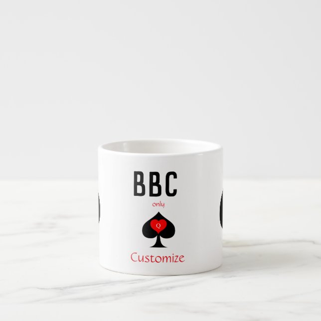 Tasse Expresso BBC Seule pique lame signe Thunder_Cove (Devant)