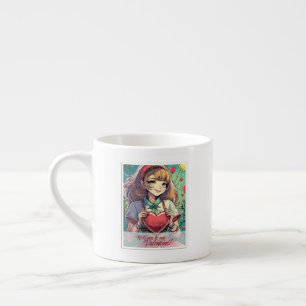 Tasse Expresso Be My Valentine in Manga Style 33419