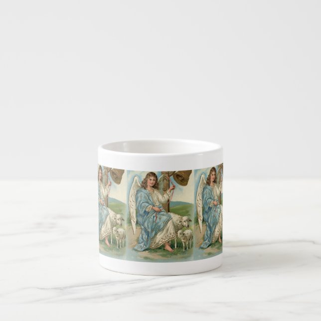 Tasse Expresso Beau Ange Et Boule D'Or (Devant)