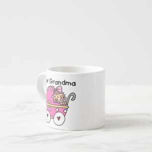 Tasse Expresso Bébé Fille Nouveau grand-mère Cadeaux