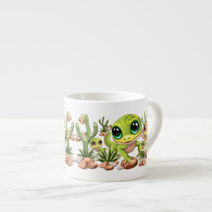Tasse Expresso Bébé Geckos jote personnages de dessin