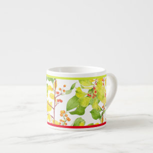 Tasse Expresso Berries d'automne sur une bouillie d'Espresso