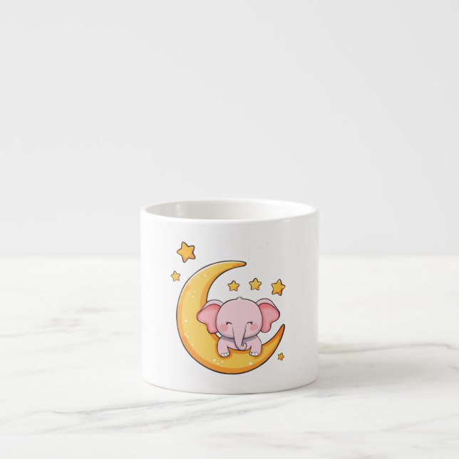 Tasse Expresso Bignon éléphant (Devant)
