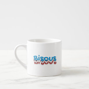 Tasse Expresso Bisous (baisers)
