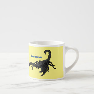 Tasse Expresso Black hungry scorpion
