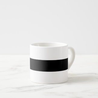 Tasse Expresso Blancs Et Noirs Classique
