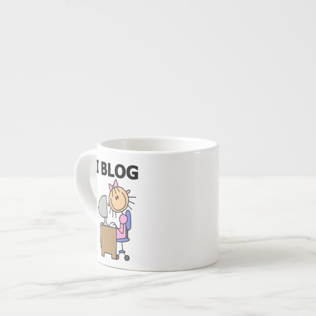 Tasse Expresso Blogueuse (Devant gauche)
