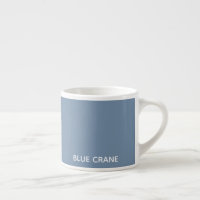 Blue Crane bleu color