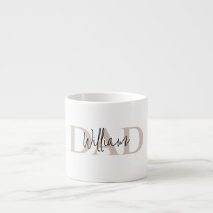 Tasse Expresso Bold Pastel DAD   Cadeau de la Fête des Pères