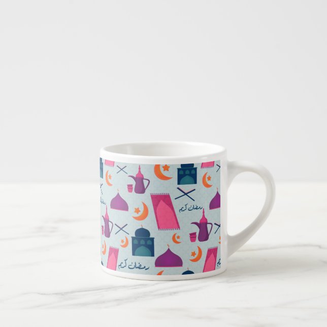 Tasse Expresso Bon Motif du Ramadan (Droite)