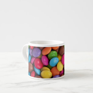 Tasse Expresso Bonbons colorés, Boutons de bonbons, Sucres, Nourr