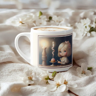Tasse Expresso Bonne fille anniversaire 01