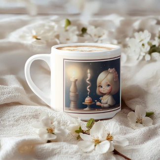 Tasse Expresso Bonne fille anniversaire 01