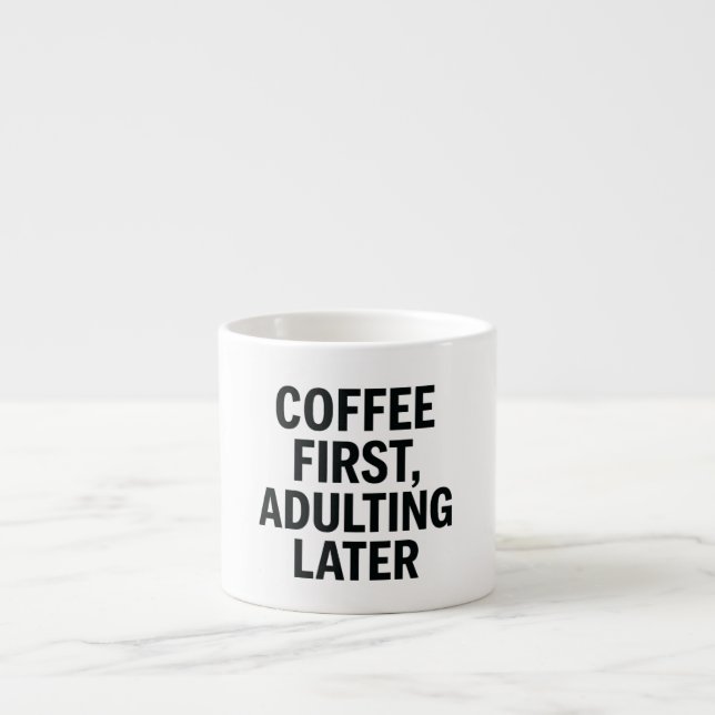Tasse Expresso Bouchon de spécialité (Devant)