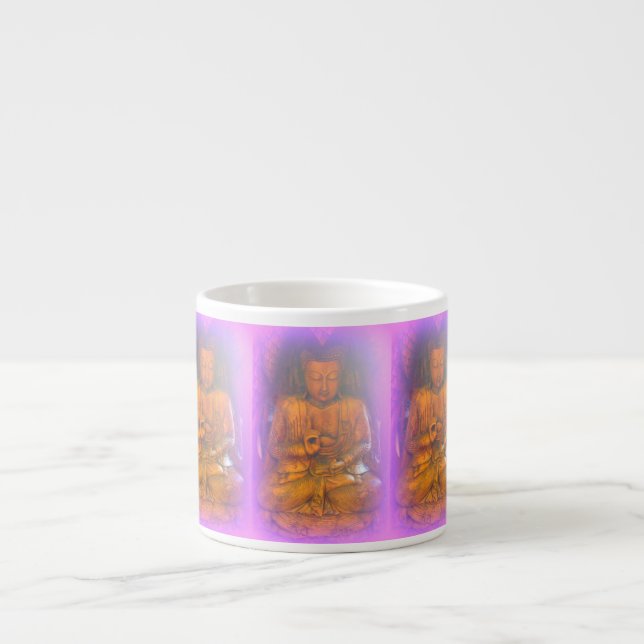 Tasse Expresso bouddhas d'aura violet espresso mule (Devant)