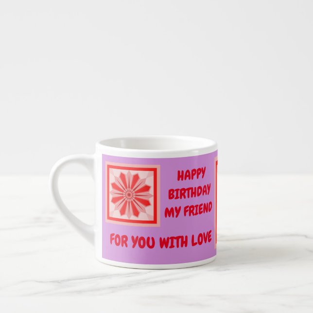 Tasse Expresso Boug de spécialité pour un cadeau (Gauche)