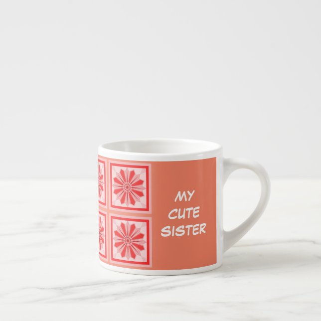 Tasse Expresso Boug de spécialité pour une soeur (Droite)