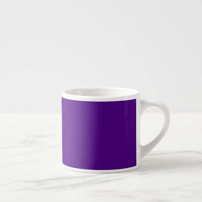 Tasse Expresso Boug de spécialité pourpre personnalisable (Droite)