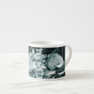 Tasse Expresso Bouquet de mariage vintage