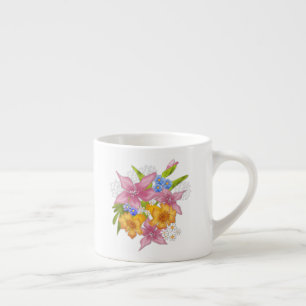 Tasse Expresso Bouquet printanier