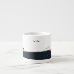 Tasse Expresso Bouteille d'espresso découpée St. Clair