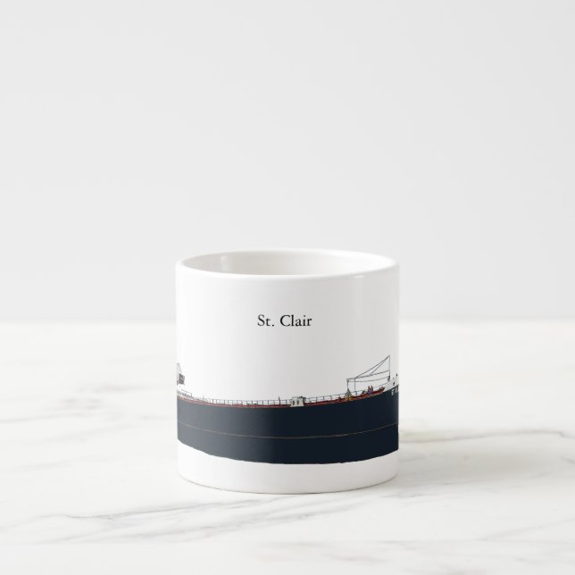 Tasse Expresso Bouteille d'espresso découpée St. Clair (Devant)