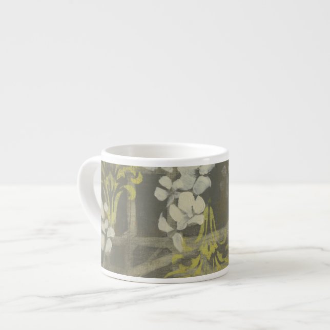Tasse Expresso Branche de fleurs à motifs I (Devant gauche)