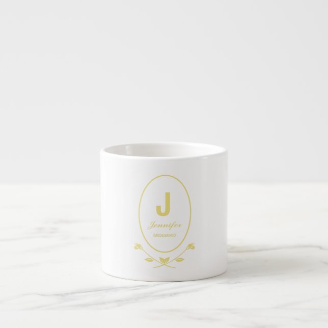Tasse Expresso Bridesmaid - Boug Spécialité Cadeau (Devant)