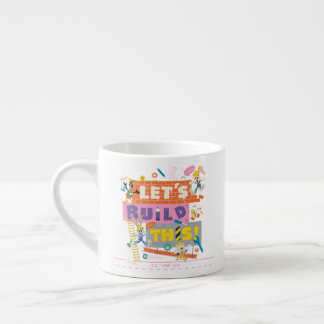 Tasse Expresso BUGS BUNNY BUILDERS™| Chantier "Construisons ensem