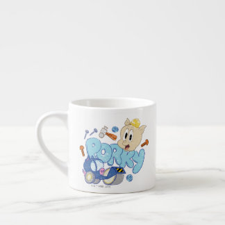 Tasse Expresso BUGS BUNNY BUILDERS™| Croquis de Porky