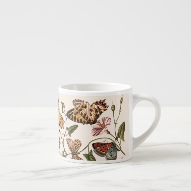 Tasse Expresso Butterfly &Moth par Paul Gervais Espresso Cup (Droite)