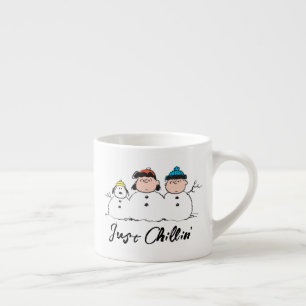 Tasse Expresso cacahuètes   3 Personne Snowman
