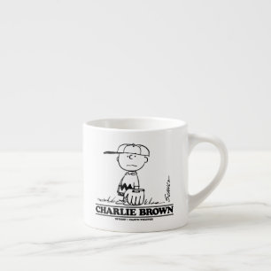 Tasse Expresso cacahuètes   Charlie Brown Jouer à la balle