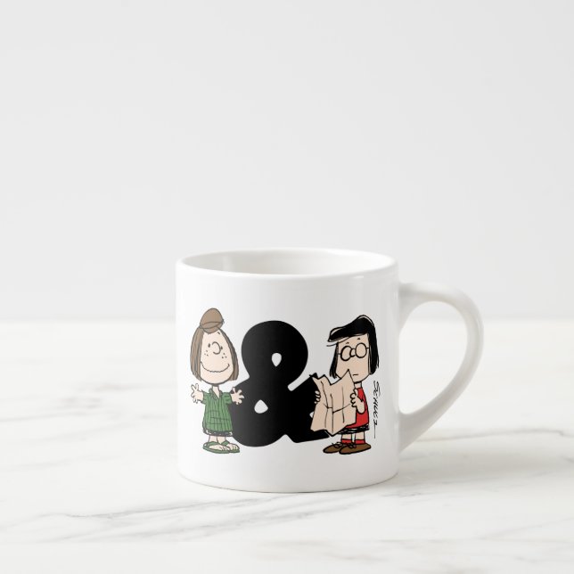 Tasse Expresso cacahuètes | Pepperment Patty & Marcie (Droite)
