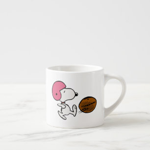 Tasse Expresso cacahuètes Snoopy Football Kicker