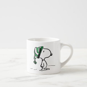 Tasse Expresso cacahuètes   Snoopy Green Casquette de neige