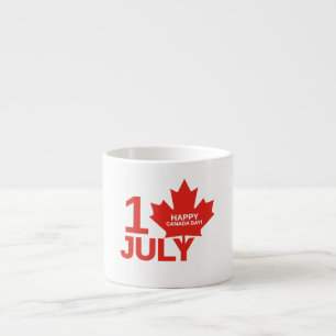 Tasse Expresso Cadeau de célébration de la fête du Canada Maple L