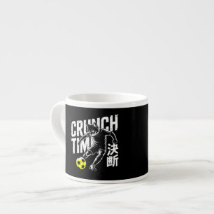 Tasse Expresso Cadeau de chat de football motivationnel pour coéq