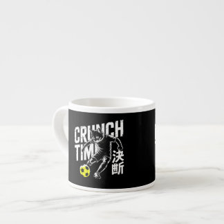 Tasse Expresso Cadeau de chat de football motivationnel pour coéq
